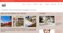 Desktop Screenshot of hetlokaal.nl