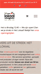 Mobile Screenshot of hetlokaal.nl